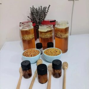 Bal, Polen, Arı Sütü, Propolis Karışımı 1350 Gr